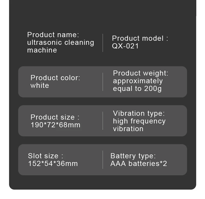 aparelhos de limpeza