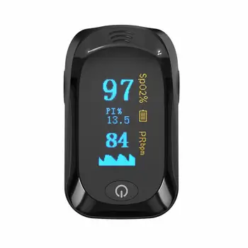 

Blood Oxygen Monitor Finger Oximeter Oxygen Saturation Monitor Finger Pulse Low Battery Voltage Heart Rate