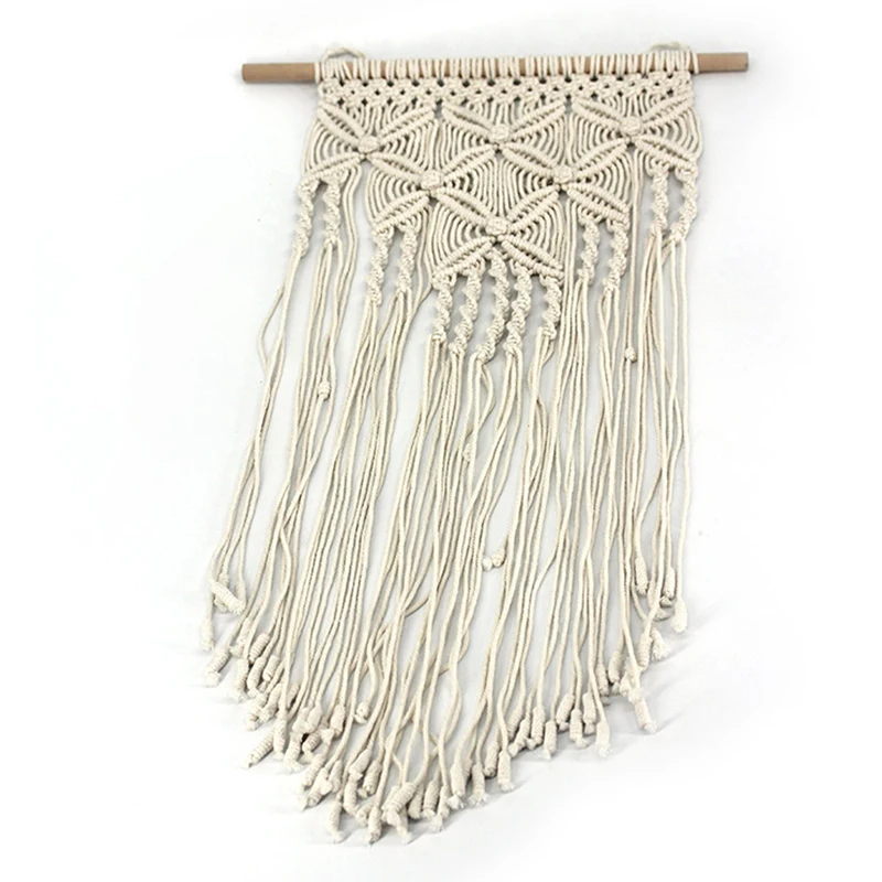

Bohemian Macrame Weaving Hanging Tapestry Handmade Arts Home Wall Decorations