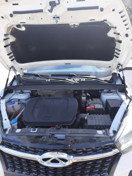 Chery Tiggo 전면 후드 보넷 스트럿, 탄소 섬유 리프트 지지대, 가스 스프링 댐퍼, 완충기 소품, 5X 4 2017-2024 용