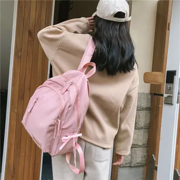 

JIULIN new fashion 2019 Backpacks Female Girls Women Ladies Rivet with Small