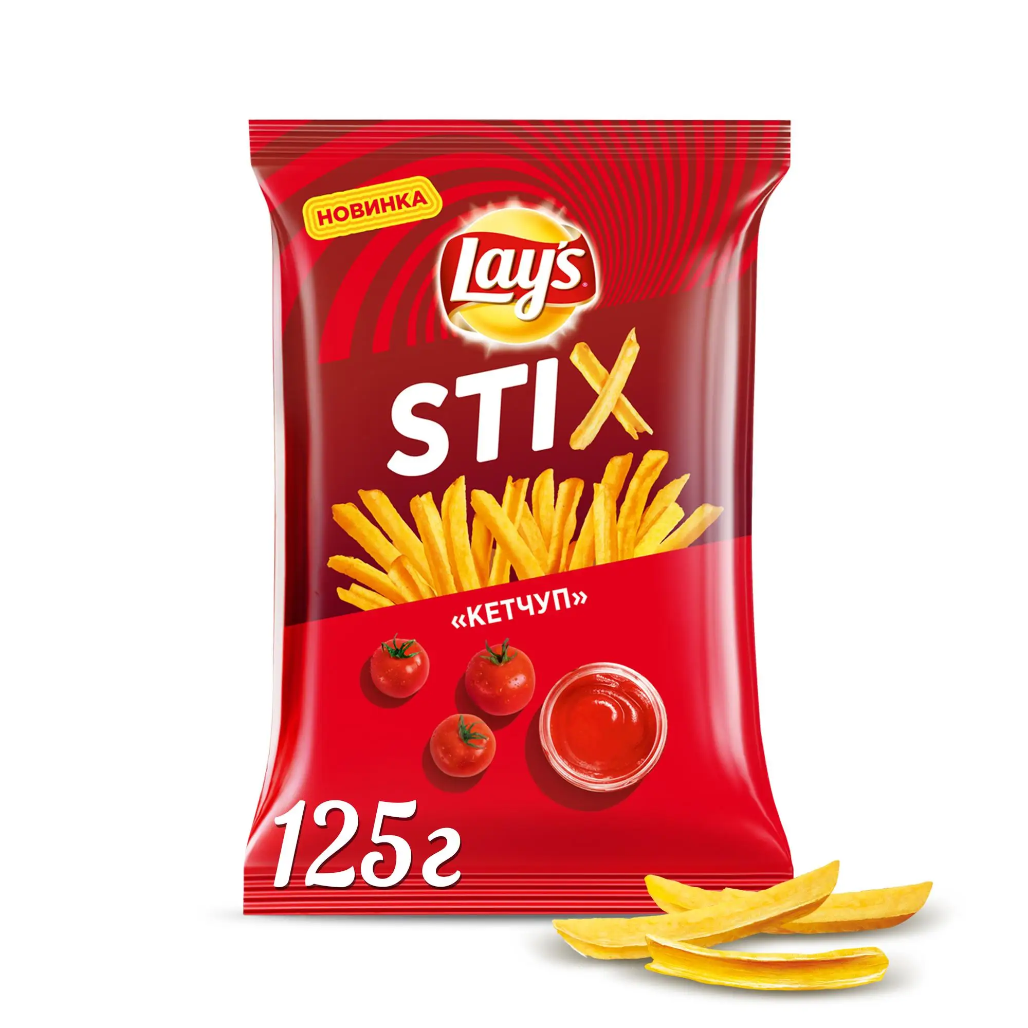 Чипсы LAY'S Stix Соломка кетчуп 125г | Продукты