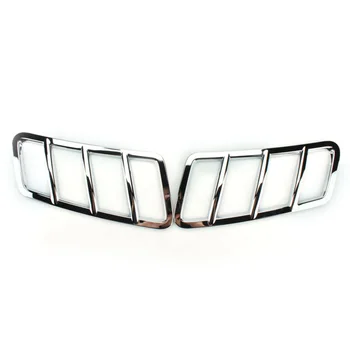 

2pc Decorative Trim Chrome Grille Hood Air For Mercedes Benz GLE GL ML