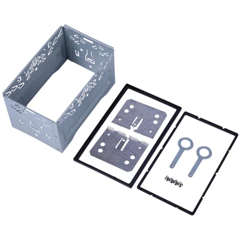 

Double 2 Din Hardware Car Stereo Radio Fascia Frame for Series Jetta Chico Golf Bora/Polo/MK3/MK4 Car Kit Stereo