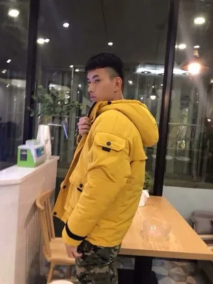 YASUGUOJI New 2022 Safari Style Mens Hooded Winter Jackets Thicken Warm Cotton Padded Mens Winter Jackets and Coats Hiver Homme