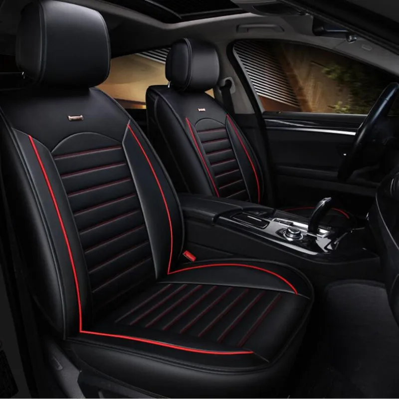 Universal PU Leather car seat covers for mitsubishi evolution galant grandis l200 lancer 10 9 ix x carisma Car cushion | Автомобили и