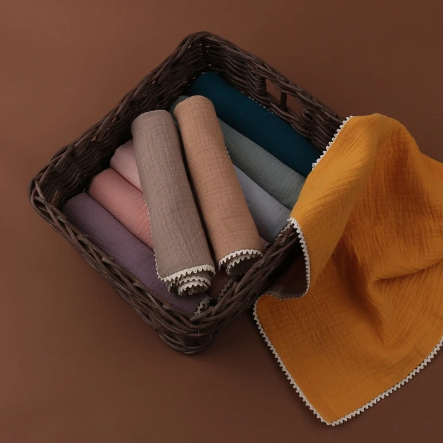 Baby Soothe Appease Towel Soothing Towel Towel Newborn Sleep Toys Handkerchief Absorbent Gauze Washcloth Burp Cloth 5