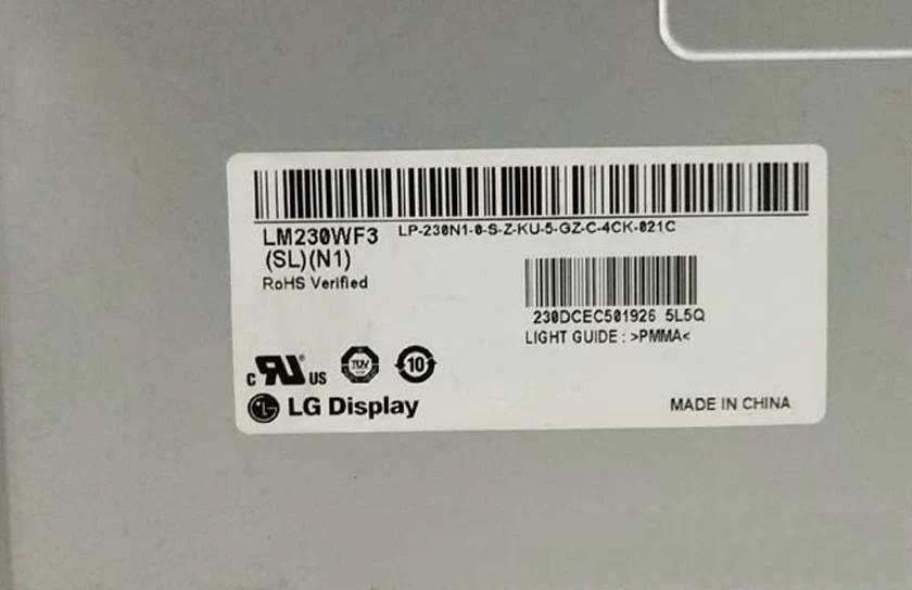 Набор LG23'' дюймовый LM230WF3-SLN1 полный угол обзора ЖК-панель LM230WF3-SLK1 один год гарантии