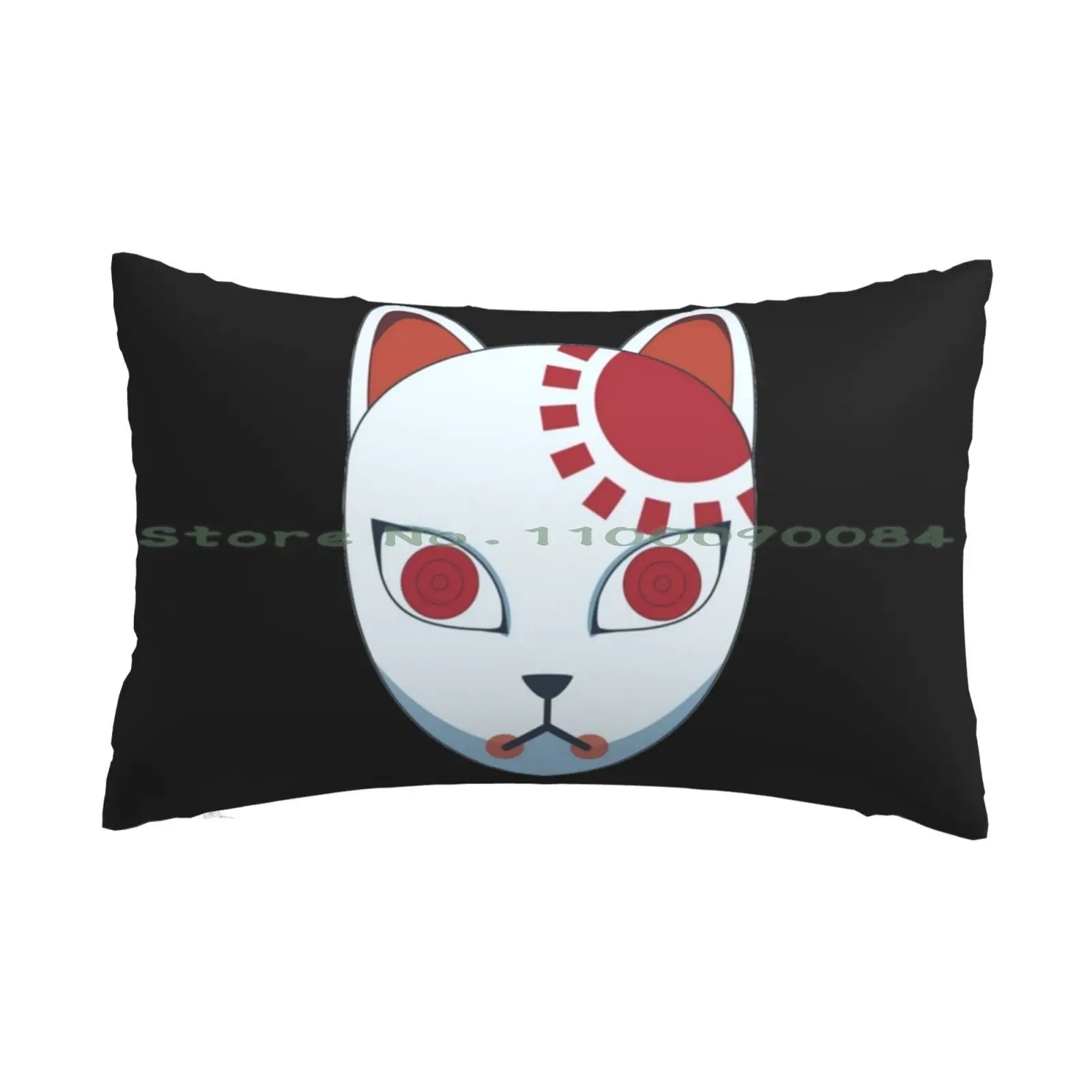 Federa Per Cuscino Con Maschera Di Volpe 20X30 50*75 Divano Camera Da Letto Memes Umorismo Scherzo Best Friends Bambini Brank Is Love Puss In Boots Ba