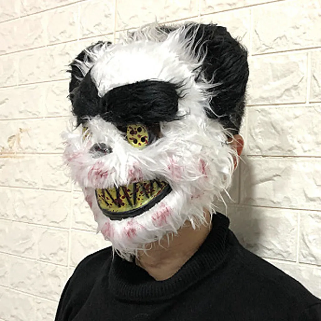Halloween mask Halloween Cosplay Scary Wolf Mask Costume For Adults Party Decoration Props Creepy outdoor scary D30813