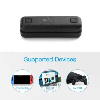 

HIFI Wireless Transmitter Bluetooth 5.0 Adapter HIFI Audio Transceiver support Qualcomm aptX For Nintendo Switch & Lite/PS4/PC