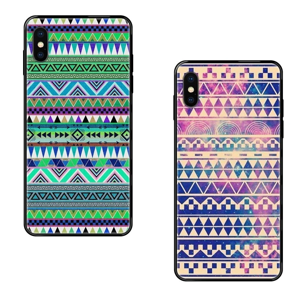 Black Soft TPU Phone Cover Sale On Triangle Strip Wallpaper Patterns For Huawei Honor Mate Play V10 View 10 20 20X 30 Lite Pro | Мобильные