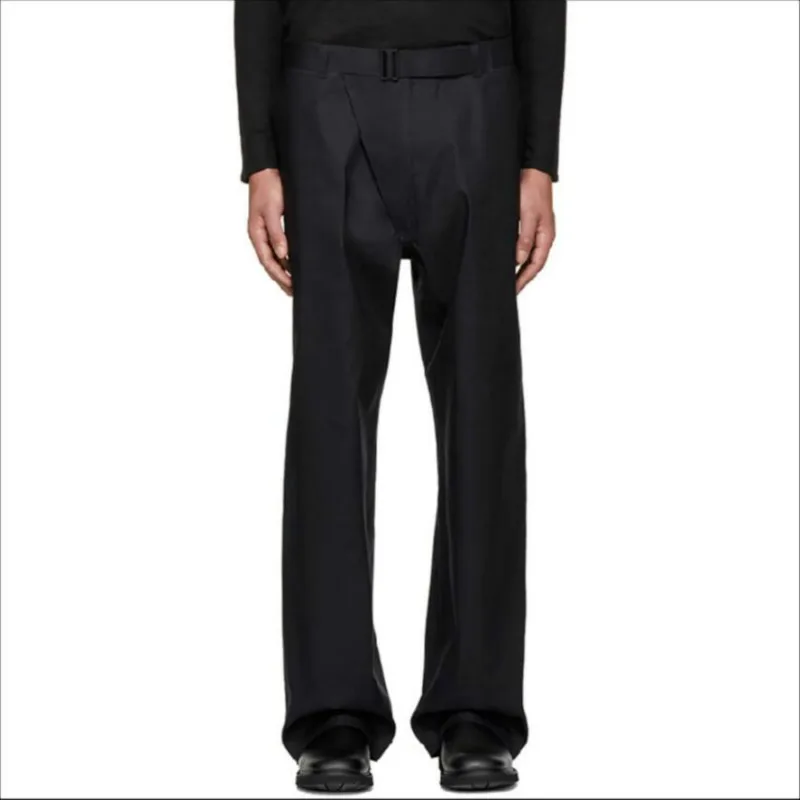 Wide Legs Pants Men Clothing Fashion 