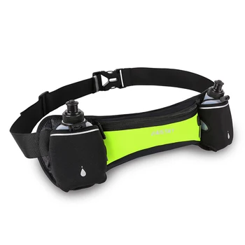 

Unisex Ultra-light Sports Pockets Outdoor Cycling Marathon Double Kettle Running Bags Fluorescent Night Running Hiking Pockets