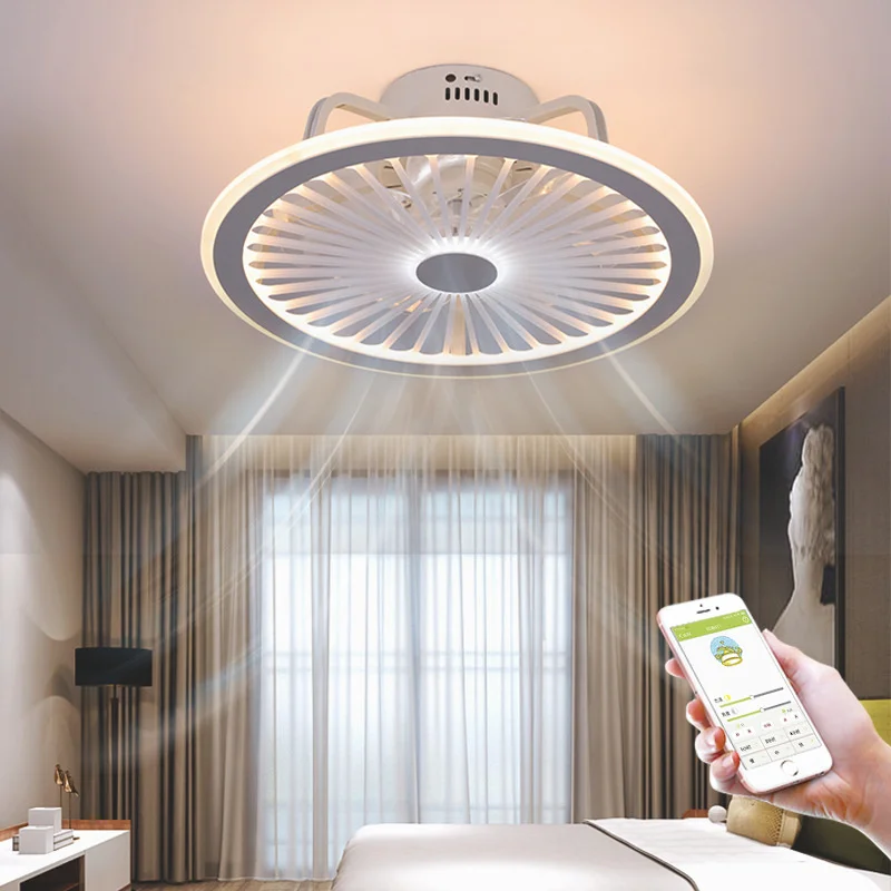 PROD 1005003498884640 Modern LED Ceiling Fan With Light App remote
Control Mute 3-Wind Adjustable Speed Dimmable Ceiling Light for living
room