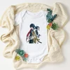 Baby Unisex Clothes Onesies Anime Demon Slayer Fashion 2022 Newborn Boy Bodysuit Cartoon Cute Infant Girl Clothes One-Pieces 3