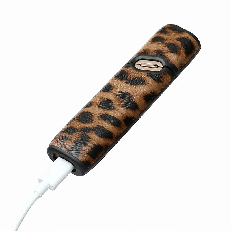 Тушь для ресниц в леопардовой упаковке для IQOS 3 мульти Мягкий силиконовый чехол бампер из искусственной кожи 360 Полное покрытие для Японии Iqos мульти 3,0 M Shell House