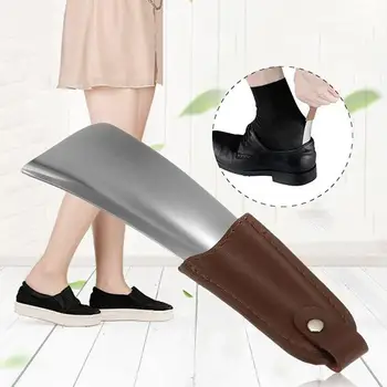 

Stainless Steel Shoehorn Metal Shoehorn Long Shoehorn Lifter Shoe Medium Short And Wearer Shoehorn Shoe Long, Shoehorn X5T0