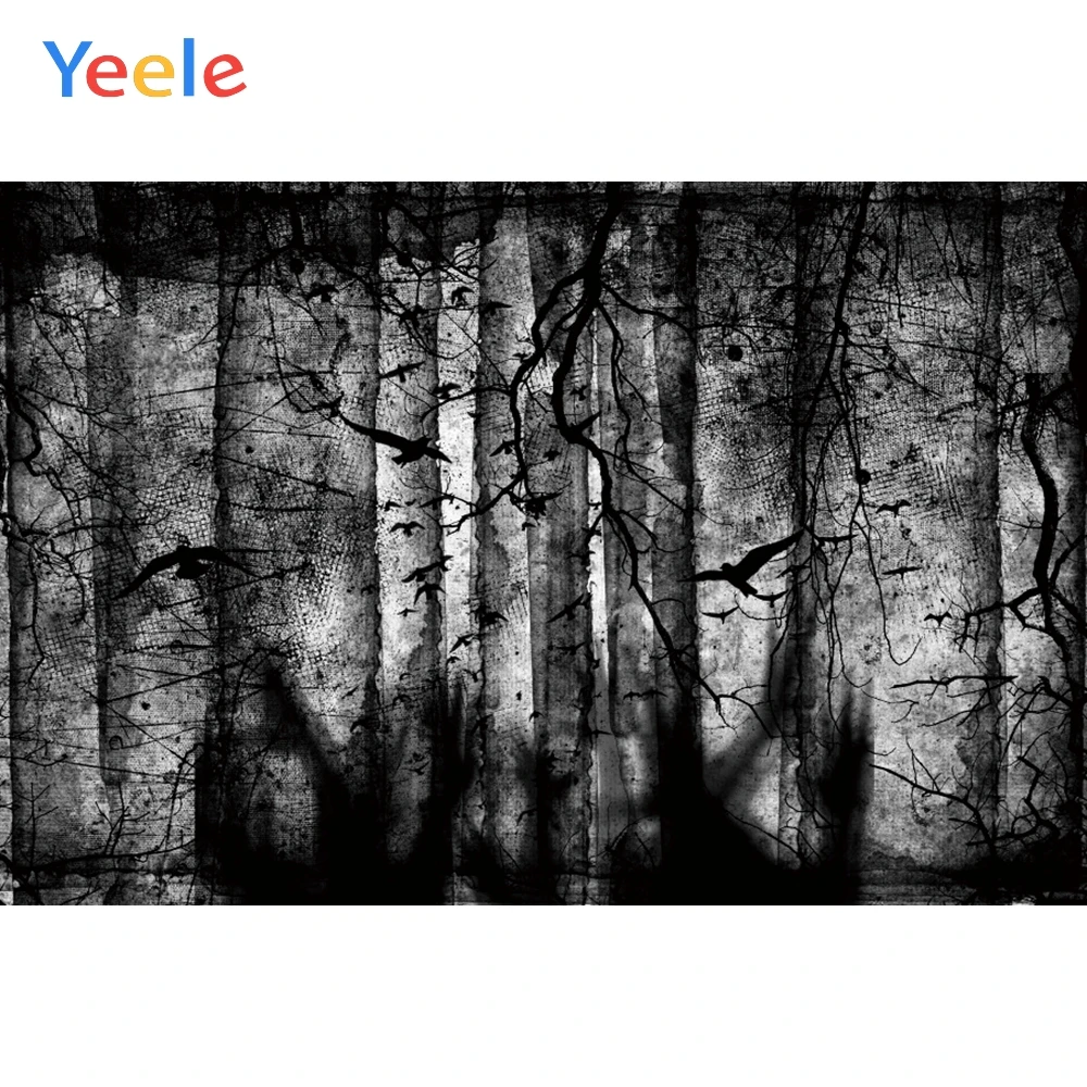 

Yeele Halloween Scary Party Fade Curtain Zombies Photography Backdrops Personalized Photographic Backgrounds For Photo Studio