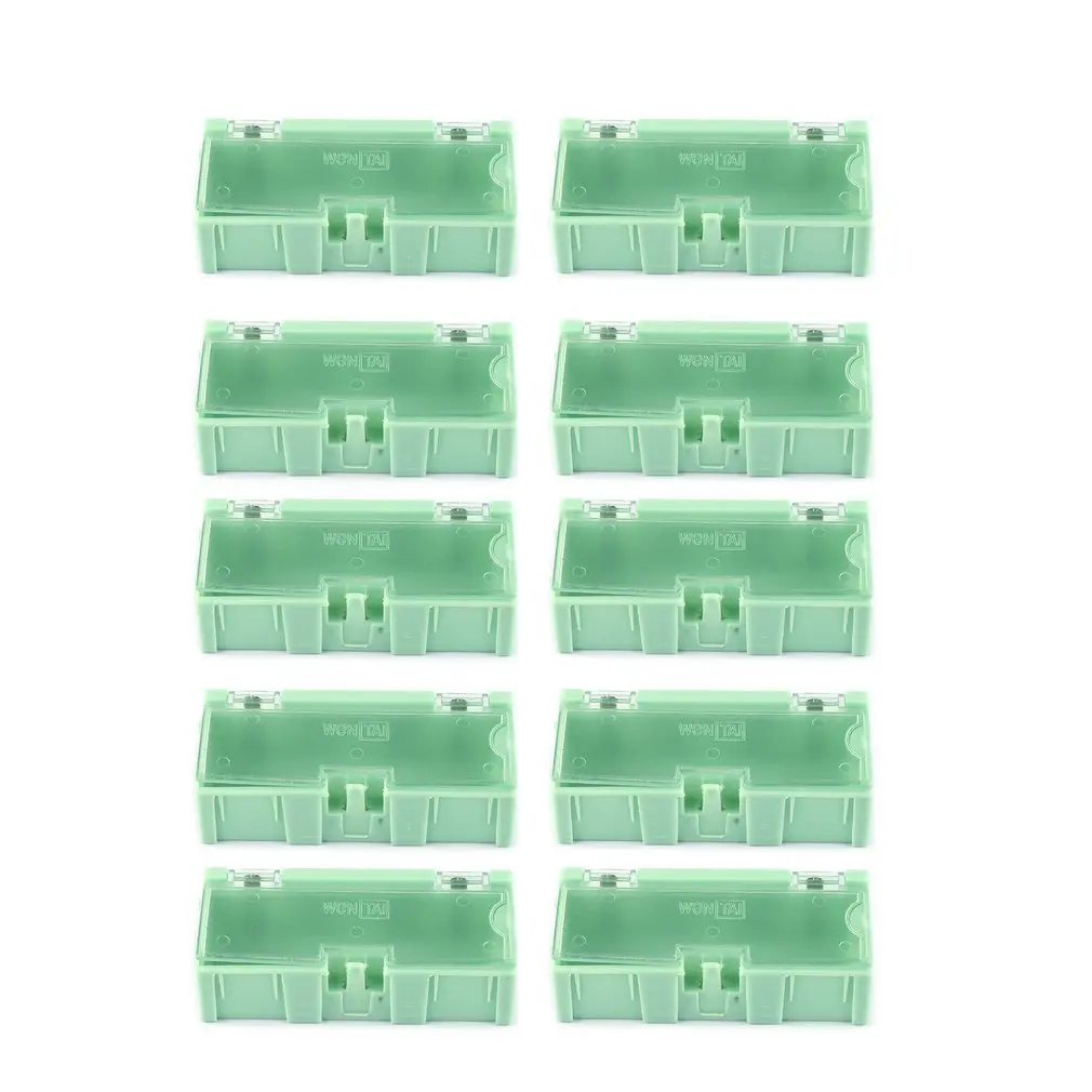 

1Pc/10pcs Small Tool Screw Object Electronic Component Parts Storage Box Lab Case SMT SMD Automatically Pops Up Patch Container