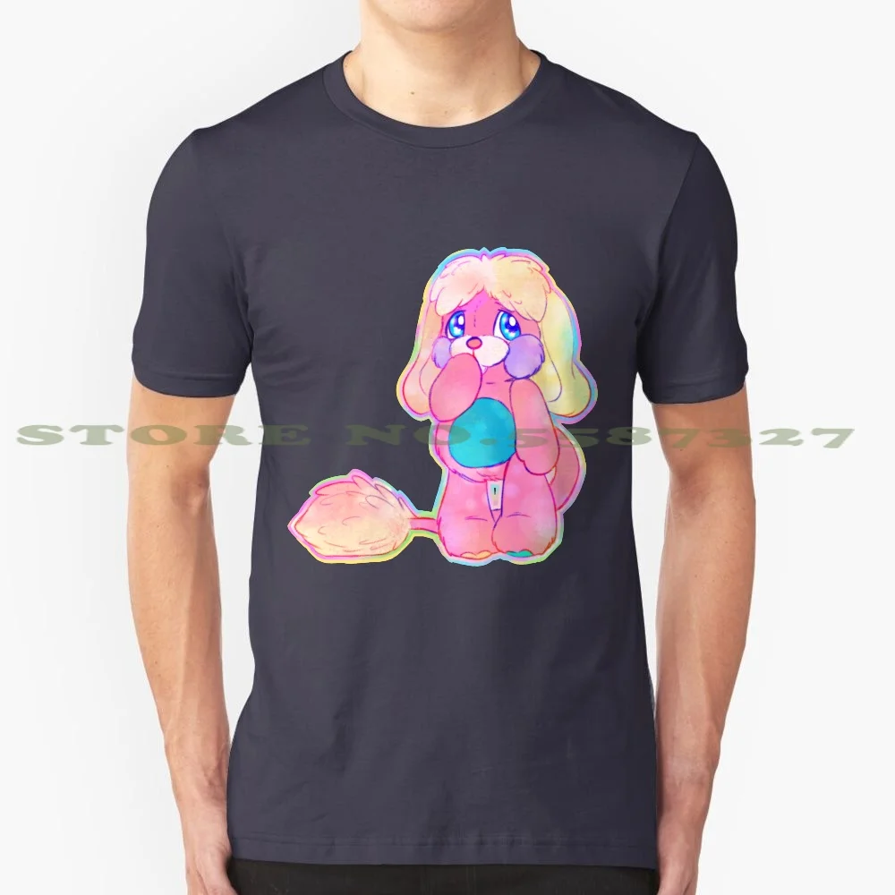 Premi Popples! Maglietta Bianca Nera Per Uomo Donna Popple Popples Pop Kei Fairy Kei Kidcore Pastel 80S 90S Matel Toy Peluche