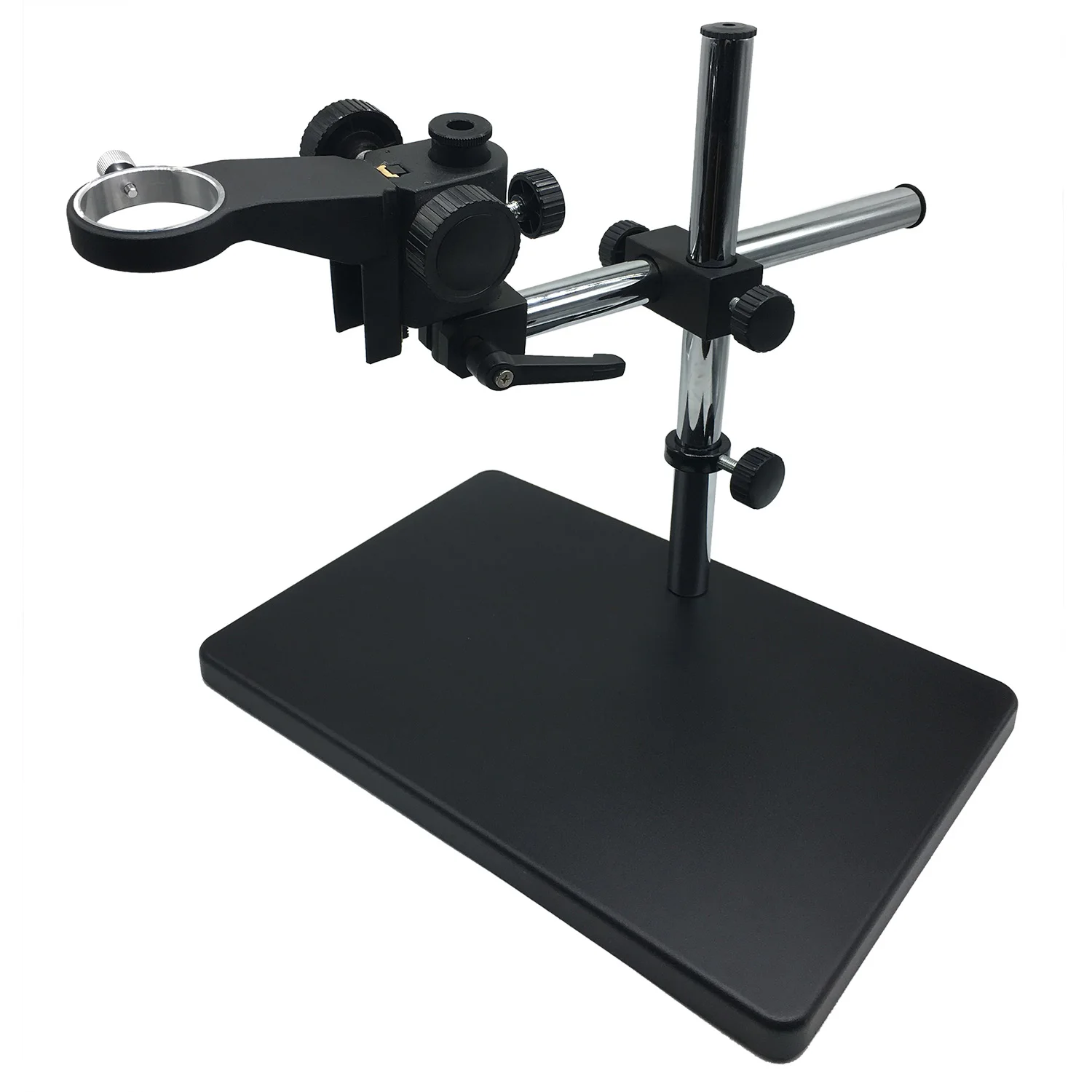 

Big Size Adjustable Table Stand Holder+Multi-Axis Adjustable Metal Arm for Lab Industry Microscope Camera