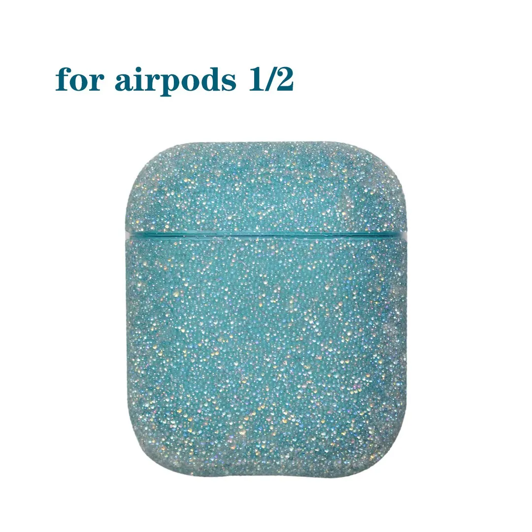 A4 Для Airpods Pro Airpods 1/2 чехол Роскошный сверкающий Алмазный блестящий чехол Fundas для apple airpods Pro 3 Bluetooth чехол для наушников - Цвет: A4