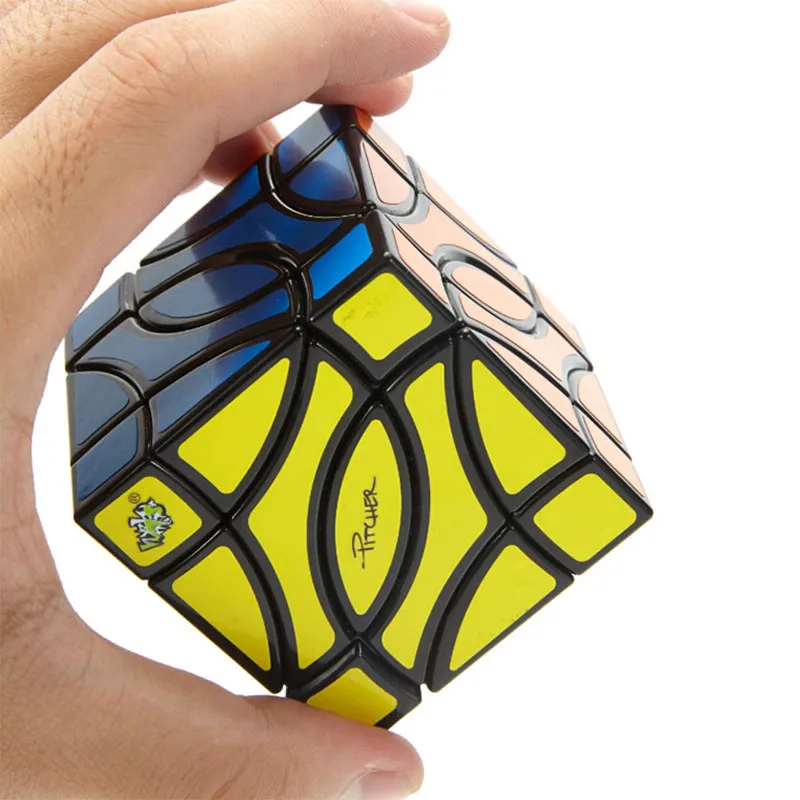 Lanlan Cube Pisces Jarro Cubo Magicfour Canto Duplo Peixe Quebra-cabeça Profissional Antistress Brinquedos Educativos 4-canto 3 Cheap Cubos mágicos