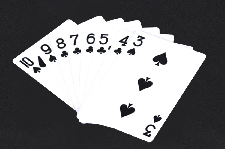 ПВХ пластиковые водонепроницаемые рекламные игральные карты Macau Baccarat Dezhou City Golden Fried игральные карты настраиваемый логотип