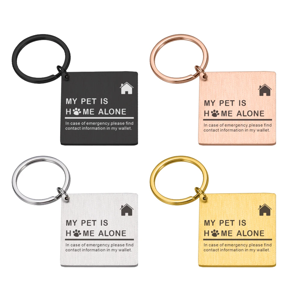 Модные ювелирные изделия с гравировкой владелец питомца мой домашний питомец