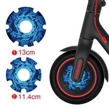 1 Pair Scooter Motor Protection Sticker For XiaoMi Scoote 1S/M365/PRO Waterproof Electric Scooter Front Wheel Sticker Cover Film