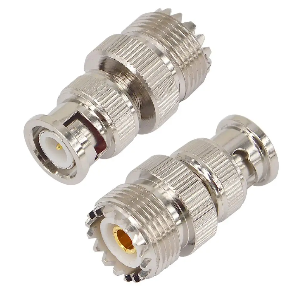 2 шт. UHF PL259 SO239 мини СВЧ-переходник комплекты UHF к SMA/BNC/MCX/FME/F/TNC/Mini UHF RF коаксиальный переходник UHF радиоприемник - Color: 2 X 2pcs