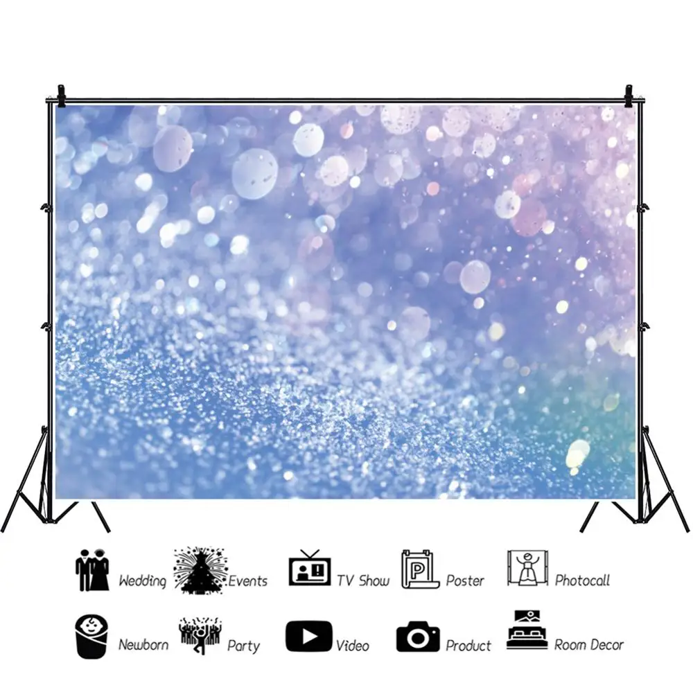 Yeele Photozone For Video Light Bokeh Photography Backgrounds Photographic Backdrop For Baby Glitters Poster Photo Shoot Props