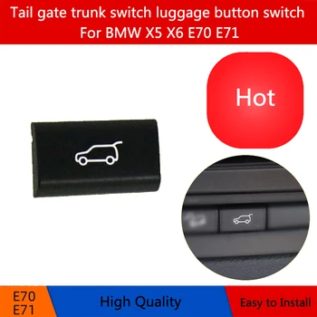 

Black Car Trunk Box Unlock Switch Button For BMW X5 X6 E70 E71 Control Trunk Unlock Switch Button 61318375580
