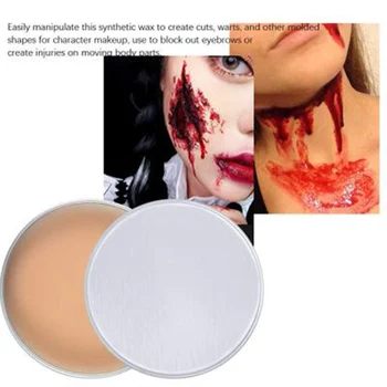 

Wound Modeling Scar Makeup Wax Scar Body Paint Festival Stage Special Effect Wax with Spatula MH88