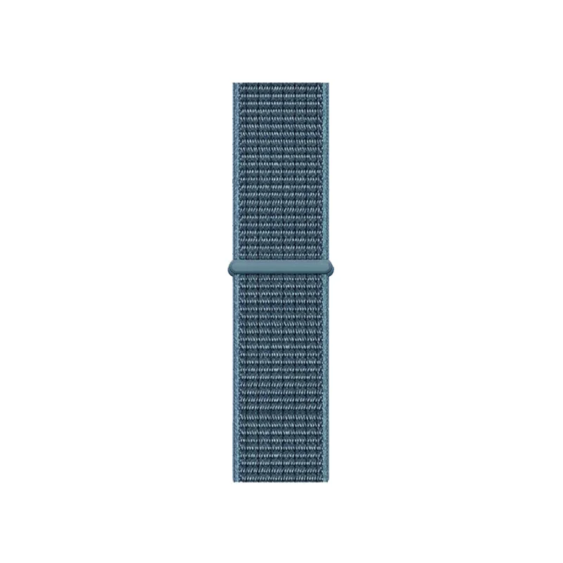 Color4 Dark blue Ремешок-петля для Apple Watch 3, 2, 1, 38 мм, 42 мм, мягкий дышащий сменный ремешок, Pulseira для iwatch 4, 40, 44 мм - Цвет ремешка: Color4 Dark blue