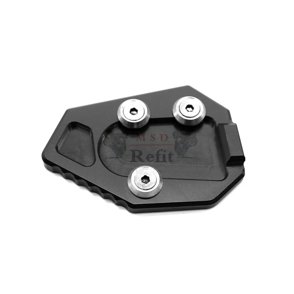Мотоцикл cycl CNC боковой Стенд Kickstand Kick Stang расширение ножной пластины Pad для HONDA CB1000R 2008