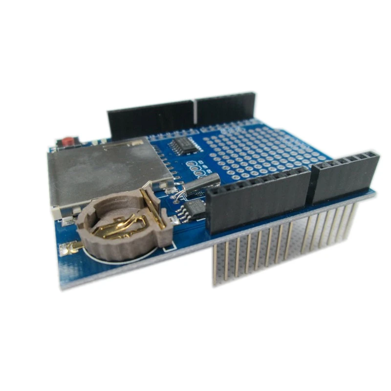 

Data Logging Shield SD Card with Real Time Clock RTC for Arduino