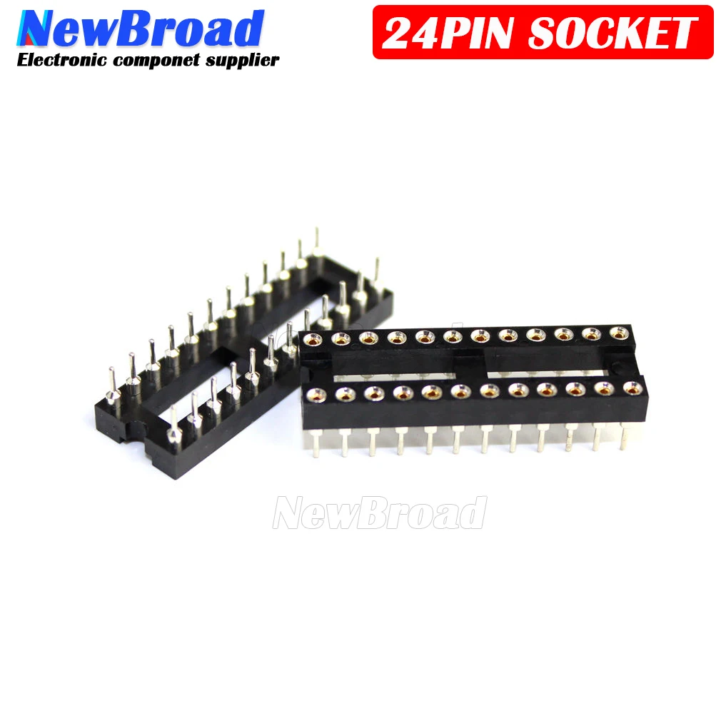 Envío rápido De Ancho X 10 Piezas Original Nuevo Dip24 dil24 Pin IC ...