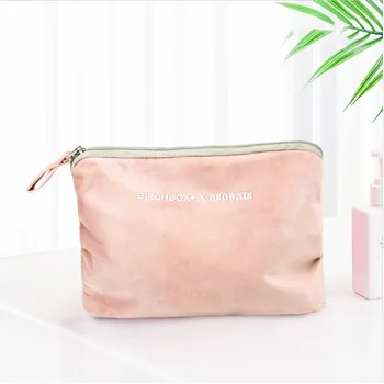 

2020 New Waterproof Canvas Coin Purses Women Portable Wash Bags Phone Pocket Mini Clutch Purses Lady Key Case Card Holder Purses
