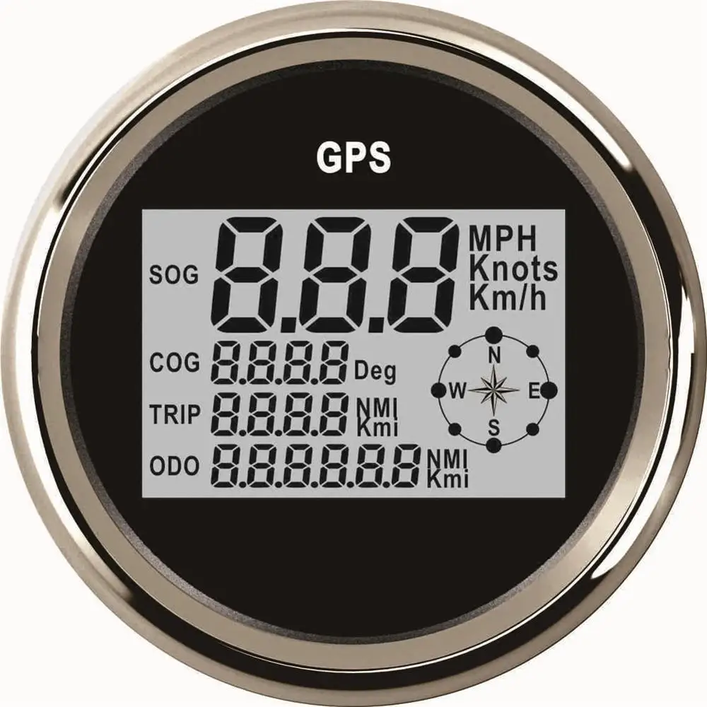 1 шт. автомобильные спидометры для GPS-одометров 85 мм 0-999 км/ч 9-32 В | Автомобили и