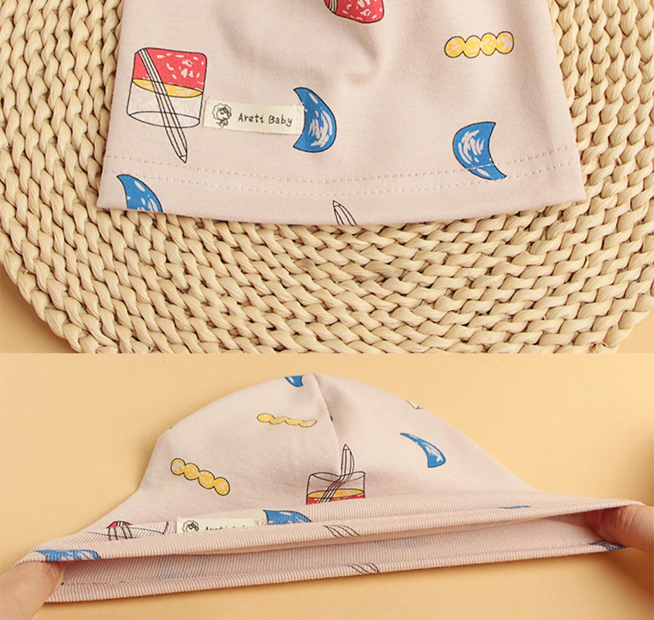 ergo baby accessories Spring Autumn Thin Baby Hat Beanie Children Girls Cartoon Animals Print Cotton Hats Newborn Kids Caps Baby Boy Beanies Bonnet baby accessories basket