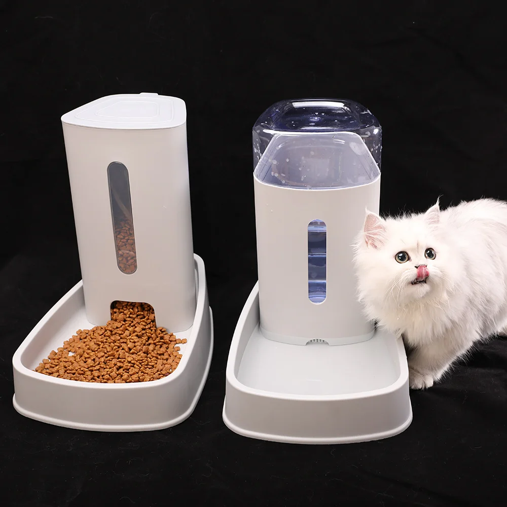 ^*Best Offers Pet Feeder Automatic Dog Feeder Food Container Pet Food Container Cat Drinking Fountain Gamelle Chien Dog Bowl Pet Kit KK60WS ^*Best Offers Pet Feeder Automatic Dog Feeder Food Container Pet Food Container Cat Drinking Fountain Gamelle Chien Dog Bowl Pet Kit KK60WS
