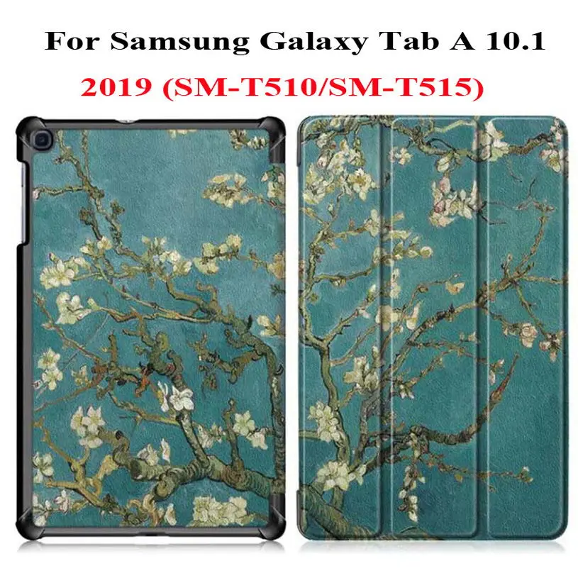 2019 XH Ультратонкий чехол для samsung Tab A 10,1 T580 T585 T510 T515 чехол для планшета для samsung Galaxy Tab A 10,1 чехол - Цвет: 2019 XH
