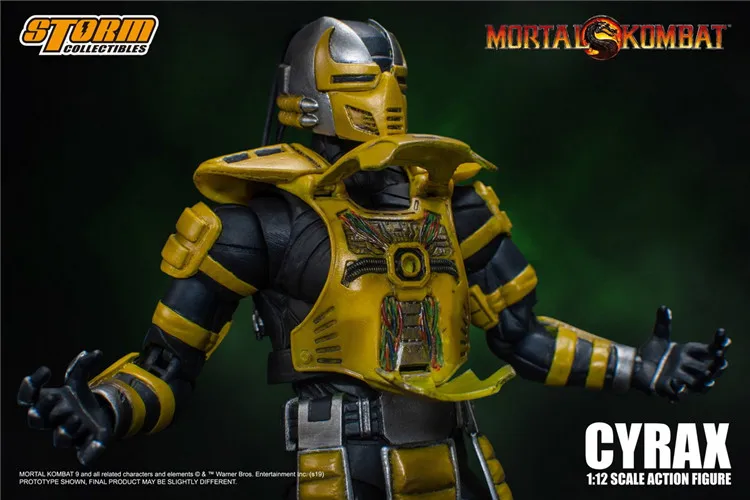 Игрушки от Storm 1/12 CYRAX Коллекция фигурка для фанатов подарок на праздник