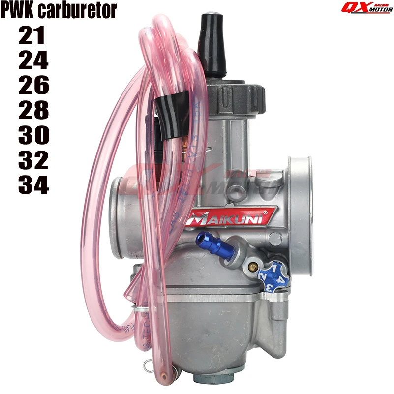 Мотоцикл 21 24 26 28 30 32 34 мм карбюратор PWK Carburador для скутера мопед Kazuma Honda Yamaha Kawasaki Suzuki Redcat ATV Qua