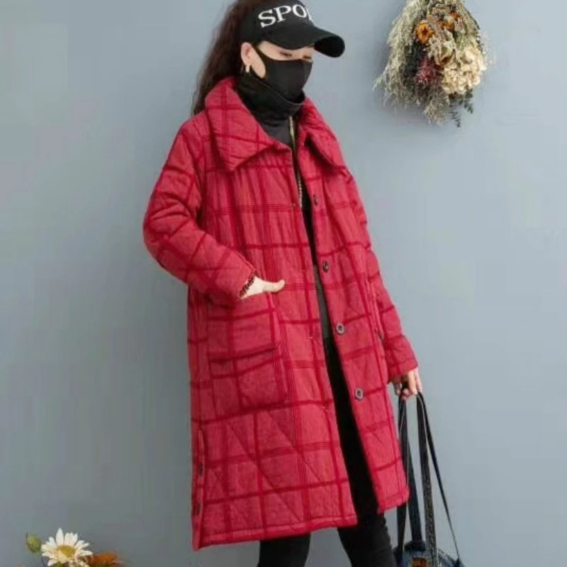 Max LuLu модные корейские зимние женские панковские уличные женские утепленные стеганые куртки повседневные парки свободного покроя длинные пальто