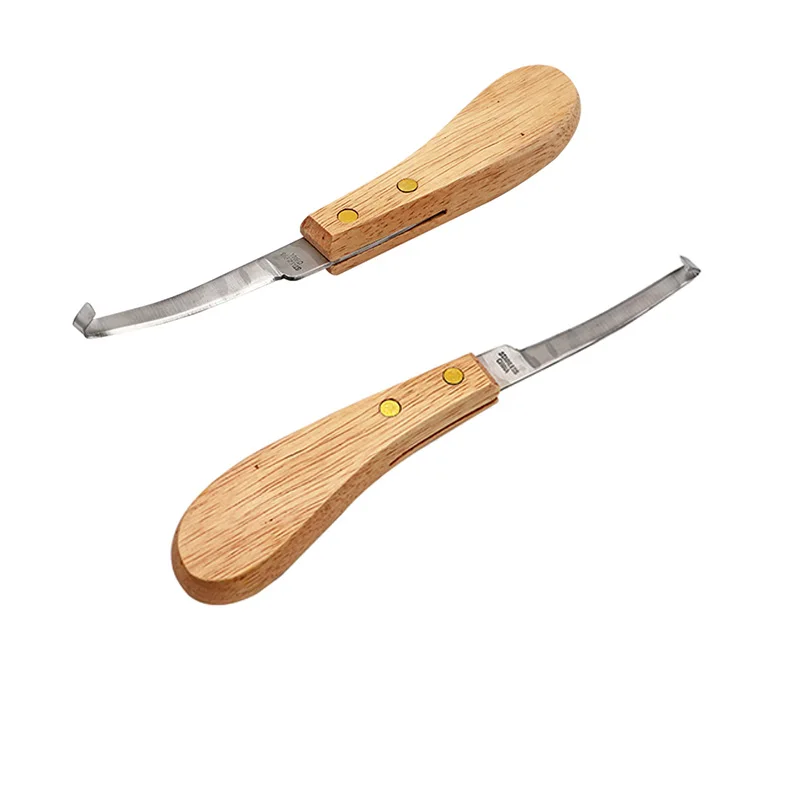 Juego de 2 tijeras de doble filo para ganado, ganado, caballos, polipasto, para mano derecha, ovejas, cabras, cerdito, poda de pie