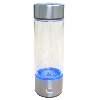 

NEW-600Ml Portable Hydrogen Generator Water Filter Ionizer Pure H2 Pem Rich Hydrogen Alkaline Bottle Electrolysis Drink Hydrogen