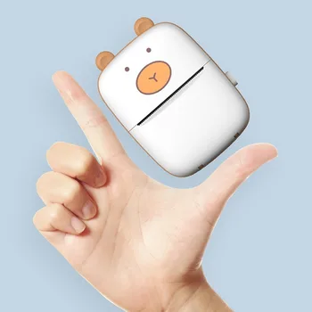 

Wireless Mini Thermal Printer Portable Pocket Printer Portable Thermal Label Printer Fast Printing Home Use Office Printer